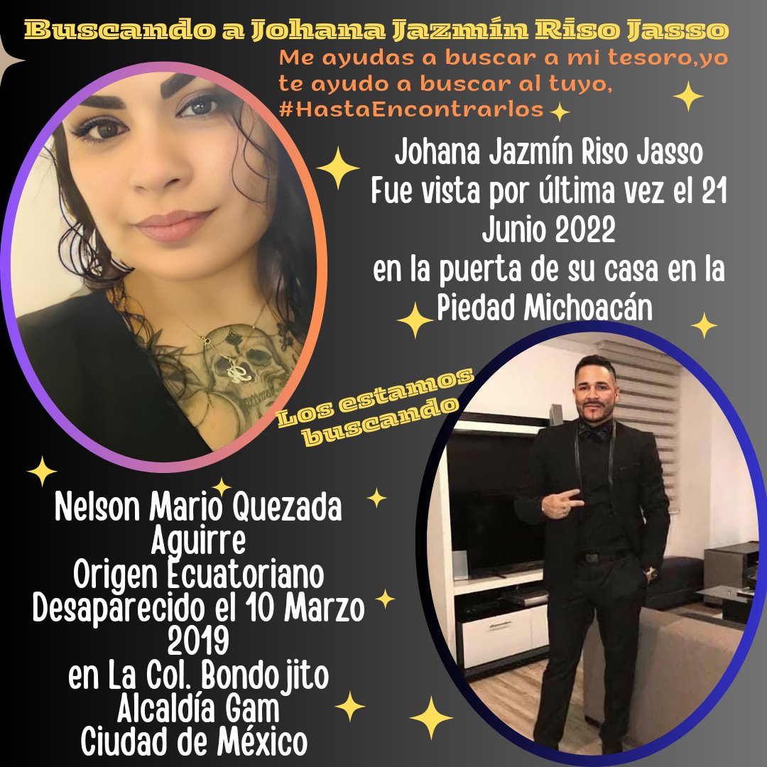 Ya no se que hacer para que pueda ser viral a mi niña y así poder localizarla 😞😞 #BuscoAmiHijaJohanaPeroTambienBuscoAlTuyo
#EsperanzaFéAmor
#HastaEncontrarte