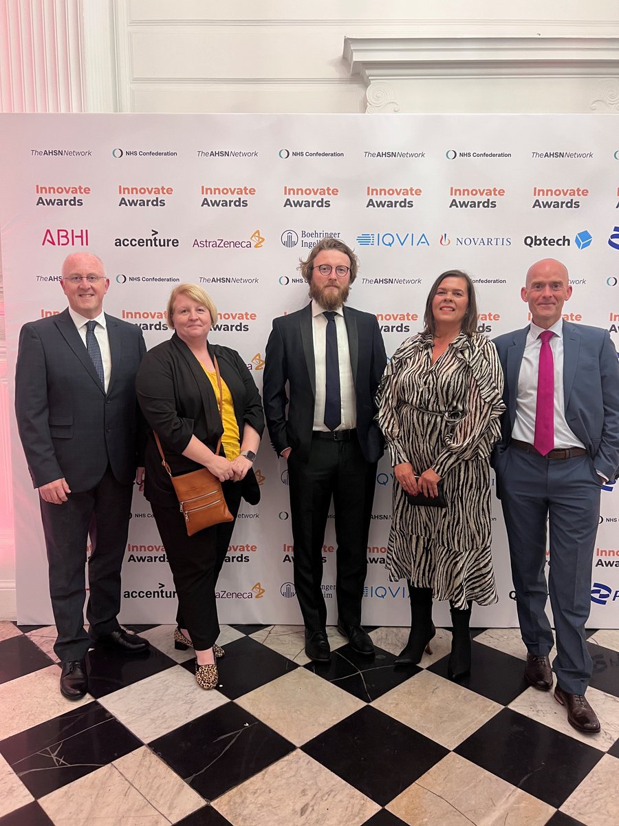 We're at the @AHSNNetwork #InnovateAwards tonight with @NHSConfed celebrating the outstanding achievements from all innovators across health and social care.

Wish us luck in the 'Best Use of Data in Health Innovation' category 🤞.  Good luck to all finalists.

#OPTICA @NHSnecs