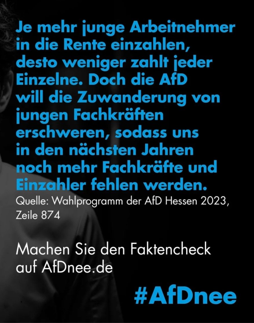 So sieht es aus. Wenn die jemals Regierungsverantwortung übernehmen sollten dann ist die Kacke richtig am dampfen. #AfDnee 
#AfDzerstoertDeutschland