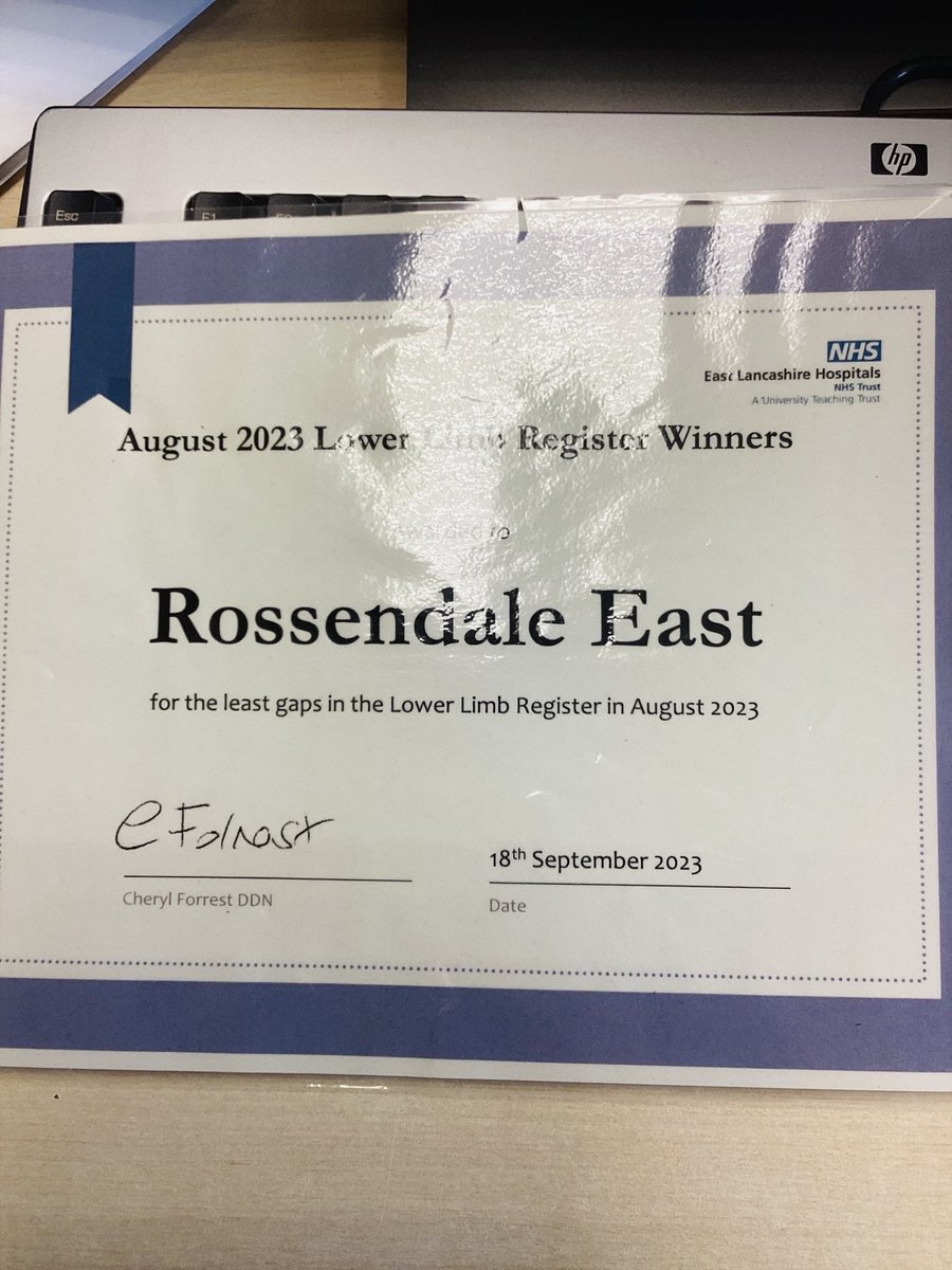 DistrictNurses@ELHT (@dnelht1) on Twitter photo Congratulations to our Rossendale East team on winning the lower limb register award for August 🙌🏻⭐️ #legsmatter <a href="/Cicdivision/">CIC- Integrated teams @ELHT</a> Congratulations to our Rossendale East team on winning the lower limb register award for August 🙌🏻⭐️ #legsmatter <a href="/Cicdivision/">CIC- Integrated teams @ELHT</a>
