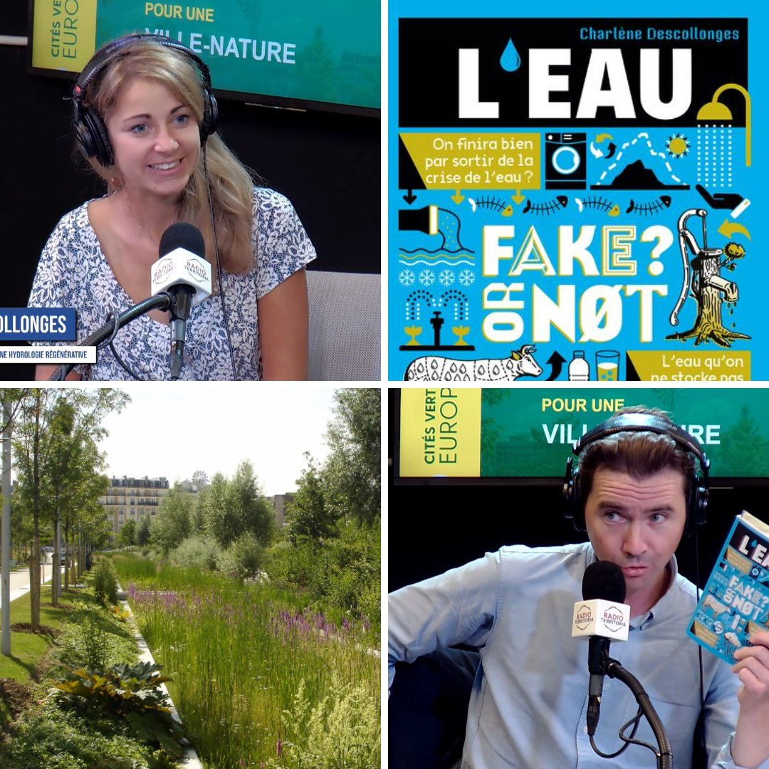 #podcast 🎙 spécial #eau 💧 : entretien avec #CharleneDescollonges, hydrologue, co-fondatrice de <a href="/PHRegenerative/">Pour une hydrologie régénérative</a> et autrice de "L'eau, fake or not" chez <a href="/TanaEditions/">Tana éditions</a>. 
Faudrait-il "planter pour faire tomber la pluie ?" 🌱☂️🌳
🎧radio.immo/broadcast/6829…