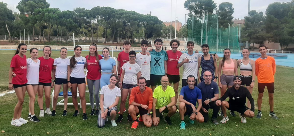 Qué bien se entrena en septiembre! <a href="/ATLSANILDEFONSO/">Soliss-Club Atletismo San Ildefonso</a>