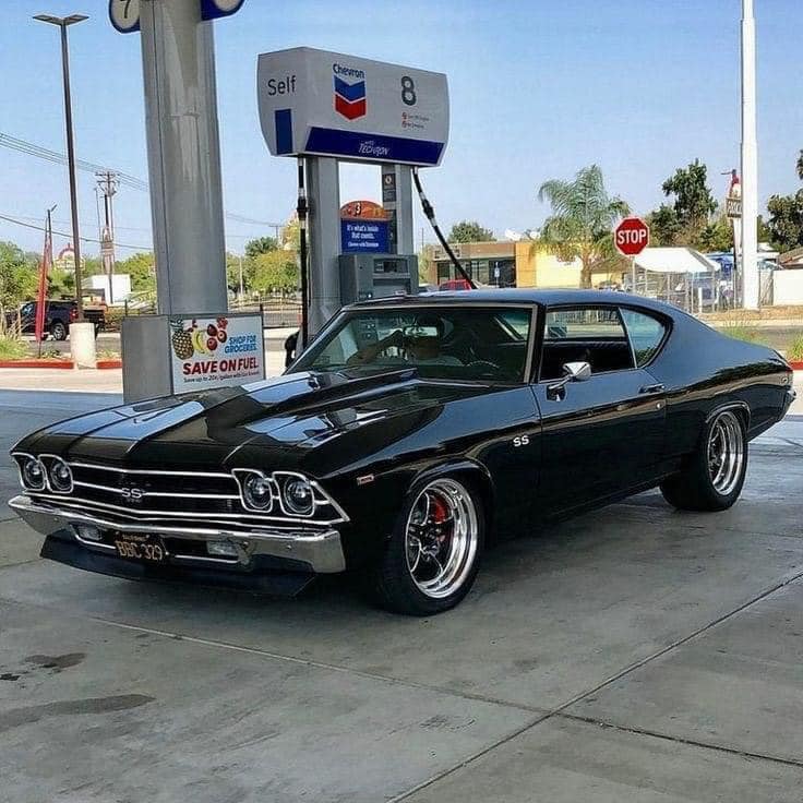 1969 Chevy SS 
#chevy #chevrolet #dodge #charger #challenger #automobile #black #usa #camaro #mustangweek #americanmuscle #cop #auto #cobramustang #car #blackcar