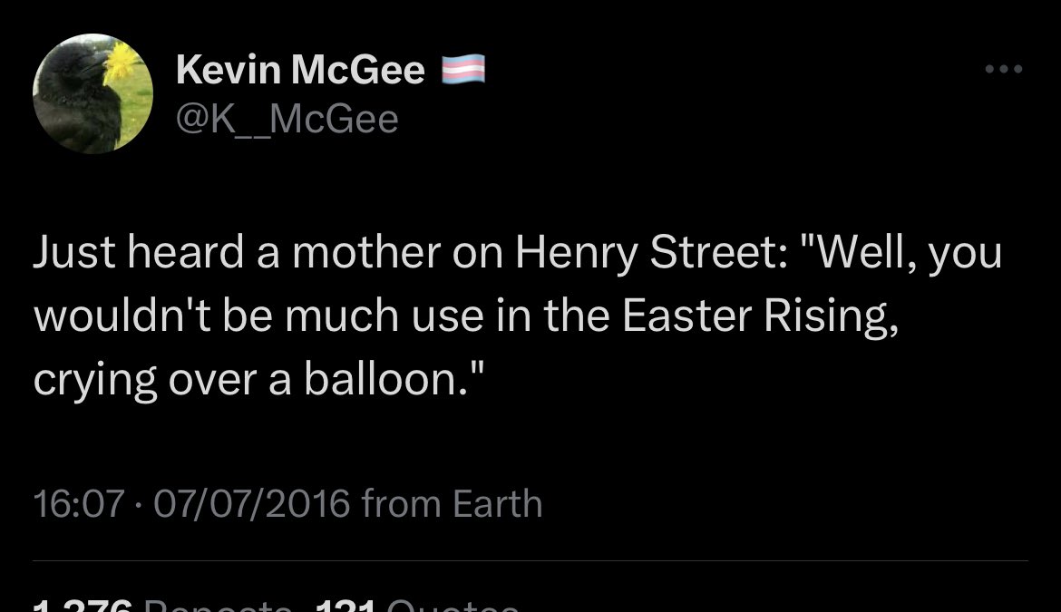 GrantSana's tweet image. Feels a wee bit like an Irish Twitter slow death so let’s start a wake, this are two of my favourite Irish Twitter posts. I got a bananas amount of notifications got from an uncle Joey meme i shared turned me against that one, but link your faves of Irish Twitter if you see this