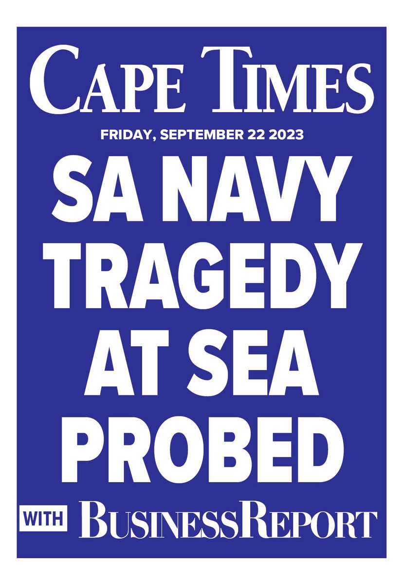 CapeTimesSA's tweet image. Here is a quick look at some of the top stories in Friday's Cape Times:
