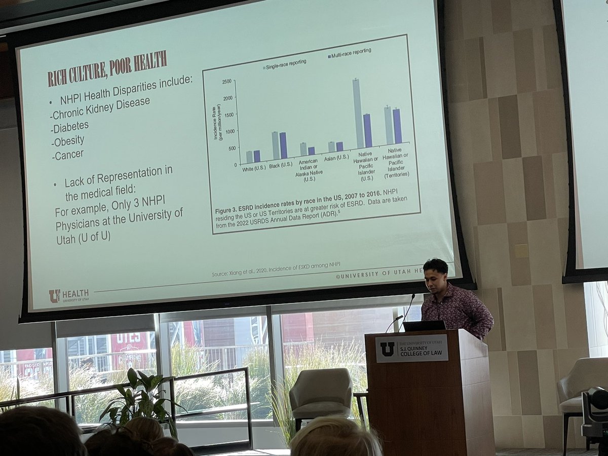 Fantastic presentation by Jacob Taloa at today’s #DMRC2023 retreat on the Haumana ‘O Pasifika Program!