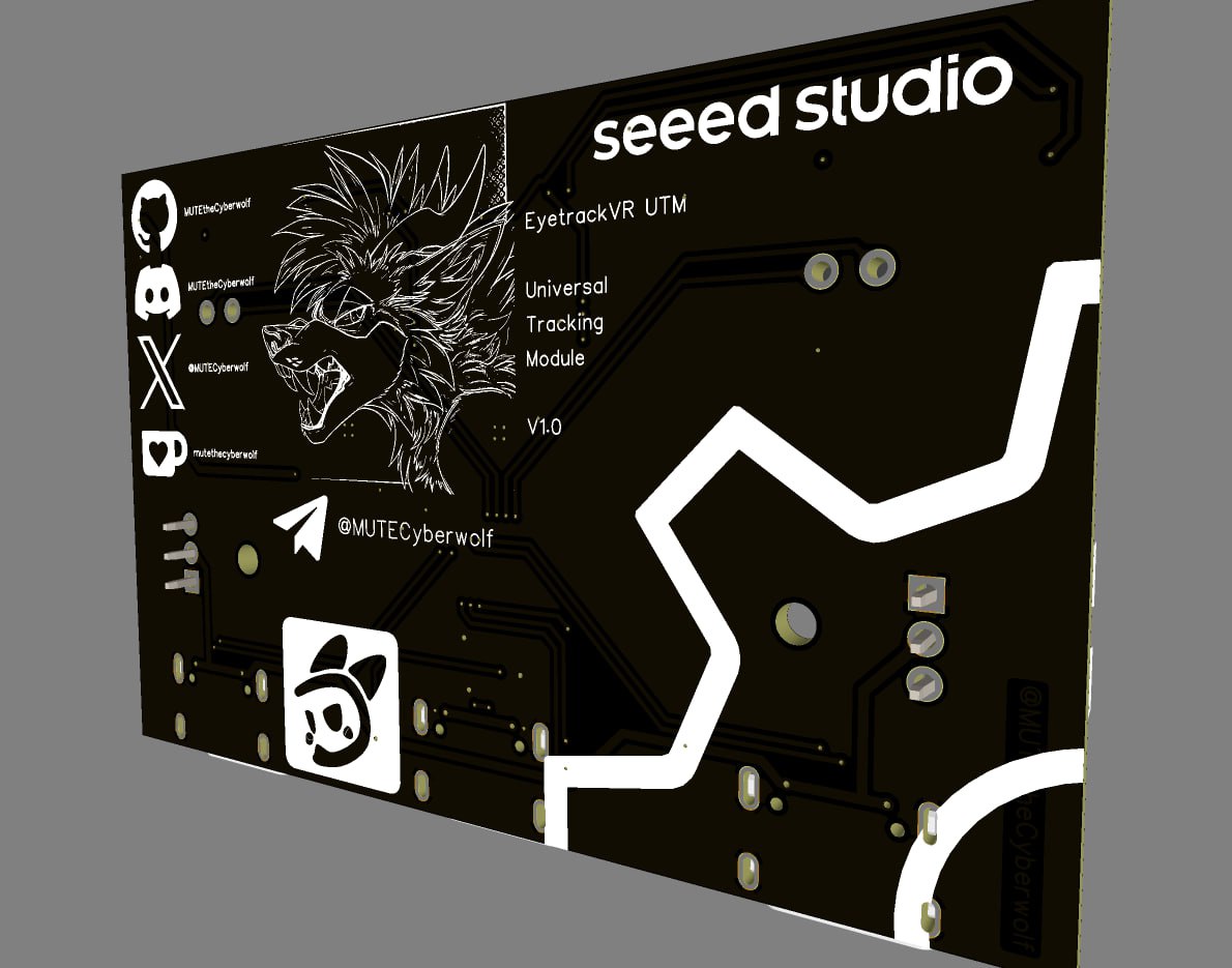 Mutecyberwolf's tweet image. So i got some work done on my Universal #EyetrackVR Module. Will double and triple check everything tomorrow and then send them out to get the Prototypes produced. 
Size of the entire Module 62*40mm. 
#Opensource
#Eyetracking 
#ValveIndex