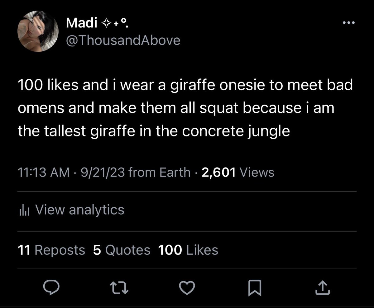 ThousandAbove's tweet photo. its happening guys… giraffe reveal when i get home https://t.co/scdW7IeTm4