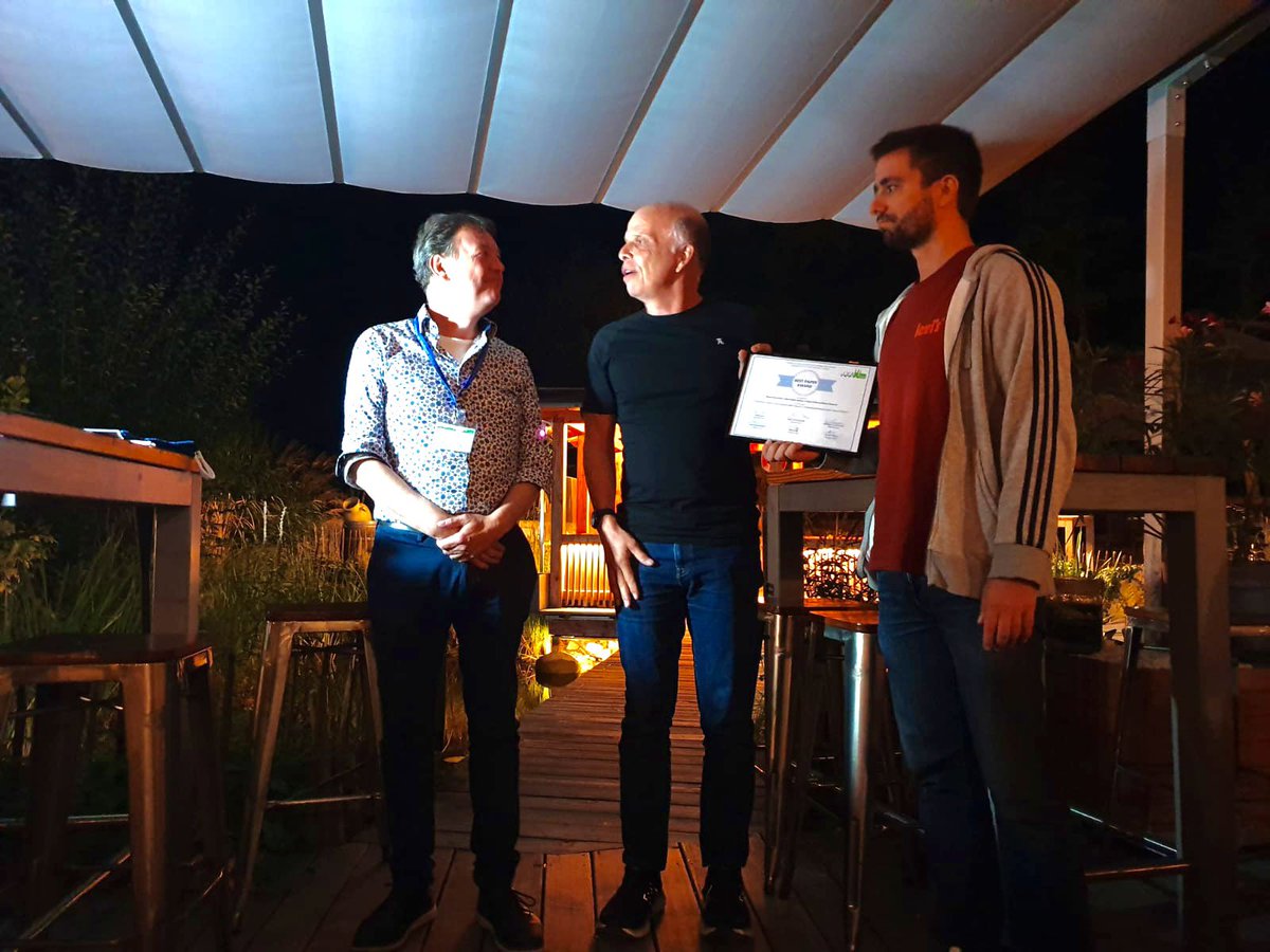 🏅 Congratulations! 
The best paper award of #IVA23 goes to Amine Benamara, Jean-Claude Martin, Prigent Elise and Brian Ravenet with their paper ‘Evaluating a Model of Pathological Affect based on Pedagogical Situations for a Virtual Patient‘ 👏🏼