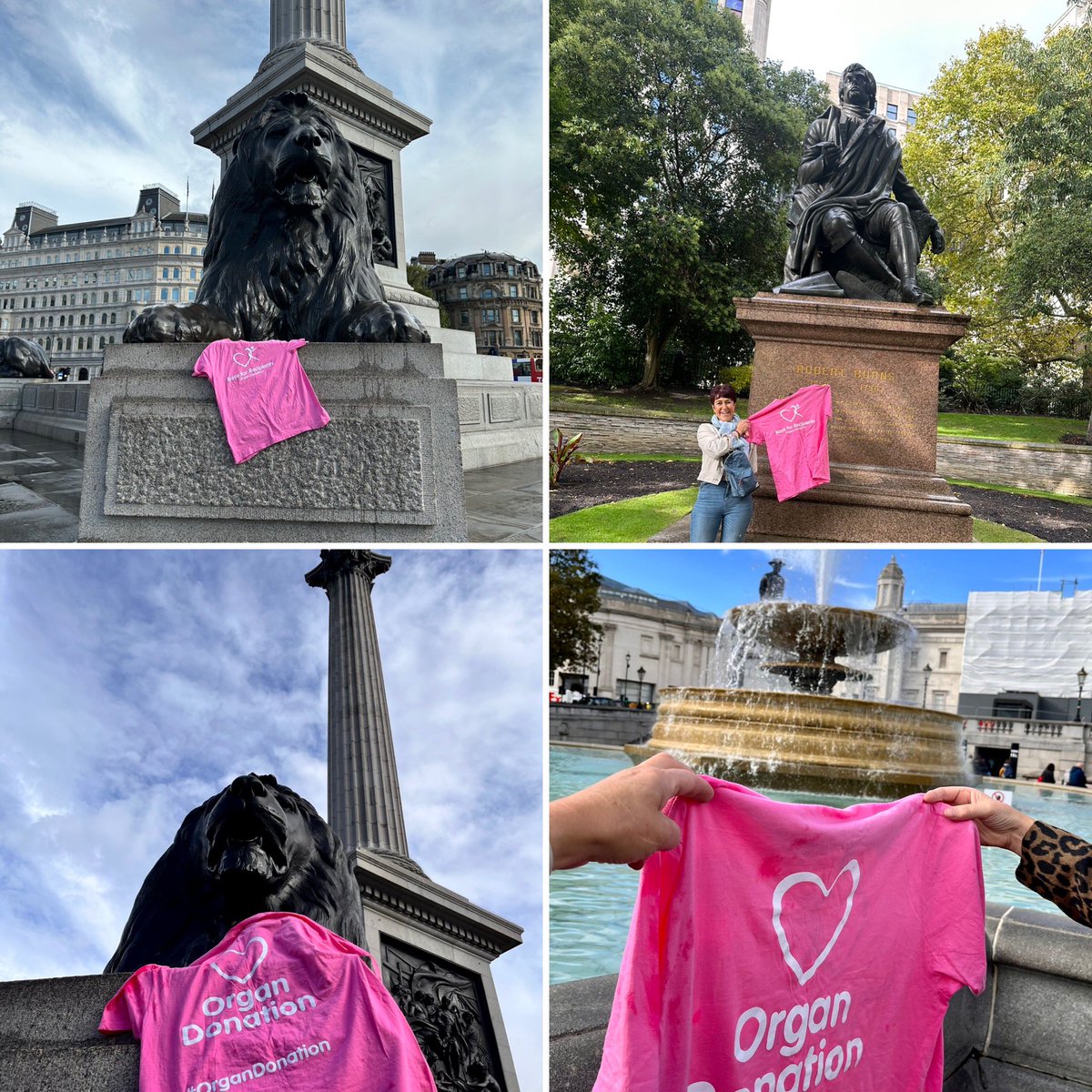 When the Scottish team go to London @NHSOrganDonor @Scotland_OTDT and continue the miles taking in all the sites 💗
10 miles of walking joy 💗
#raceforrecipients2023
#OrganDonationWeek 
@emwhells