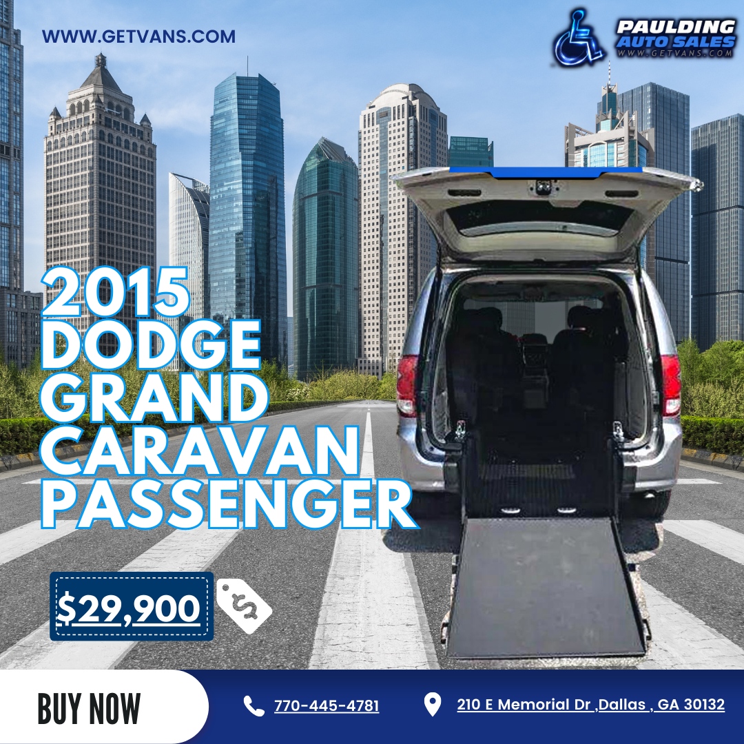 Pauldingautos's tweet image. The 2015 Dodge Grand Caravan Passenger wheelchair-accessible van makes it easy! With its rear-entry ramp, your loved one can get in and out with ease.🚐

🌐 getvans.com

#PauldingAutoSales #DodgeGrandCaravan #PassengerVan
