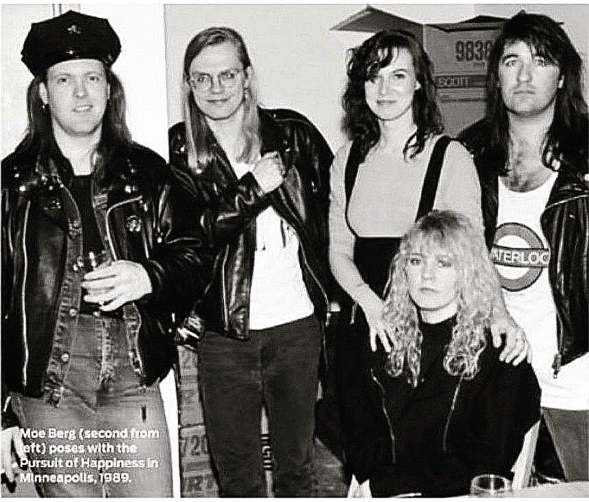 TBT - Throwback to when we were in TPOH with this epic black &amp; white band photo featured in the current Guitar Player magazine. Don't miss out on Moe talking about the legendary song "She's So Young"! 🎸👀  
  
<a href="/TPOHBand/">The Pursuit Of Happiness</a> <a href="/moeTPOH/">Moe Berg</a> <a href="/GuitarPlayerNow/">Guitar Player</a>