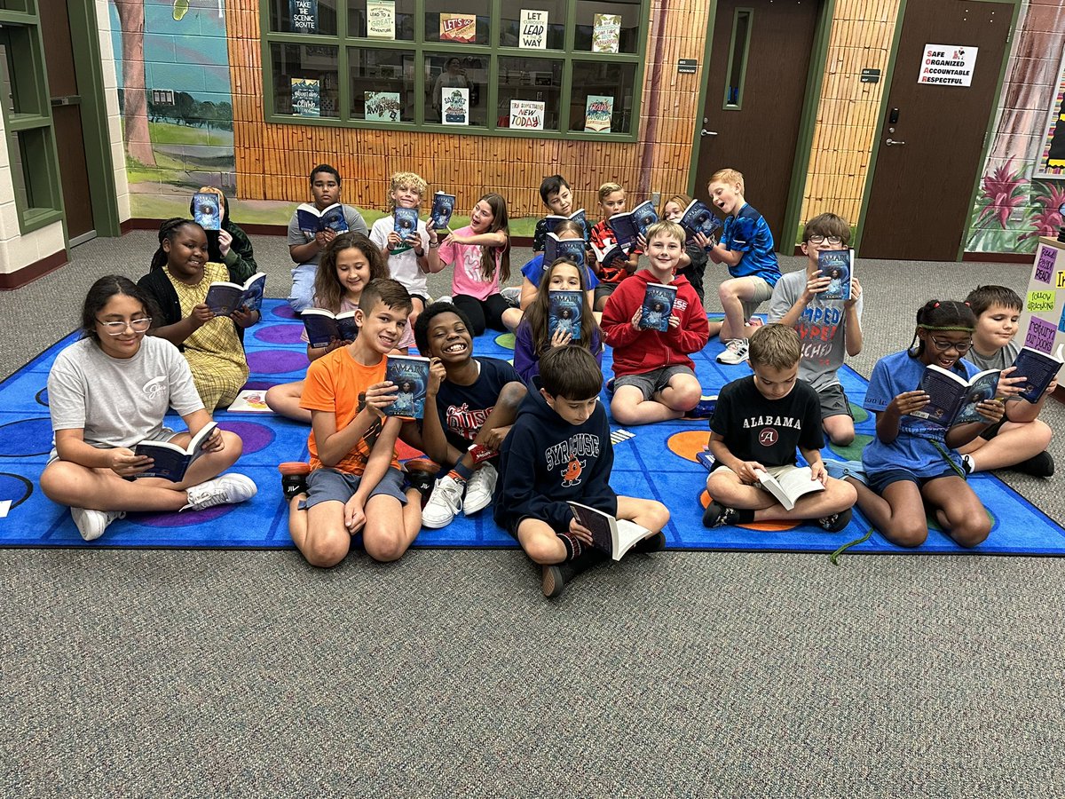 Thank you to author @bb_alston for giving us a class set of Amari and the Night Brothers! What a wonderful surprise! This 5th grade class was so excited to open the box and check out the summary. We’ll see which class gets to read it first! #eseSOAR #amreading