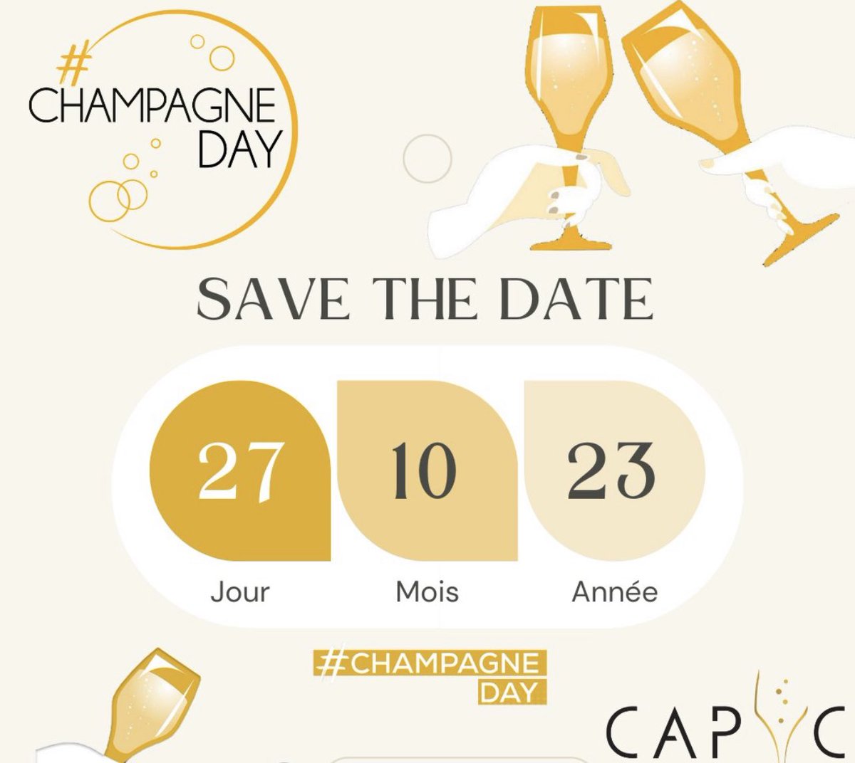 Celebrating at Marcel’s 🥂🍾