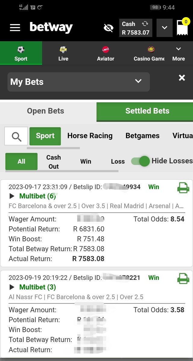 7K in bag💰❤️ #betway