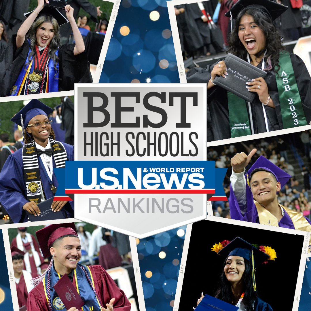 Six FUSD high schools were honored in the 2023-24 Best High Schools rankings, celebrating the District’s efforts to guide students into lucrative industries and attend institutions such as Harvard, Yale, MIT, Columbia and Johns Hopkins. Read more: ow.ly/JqvU50PNwuC
