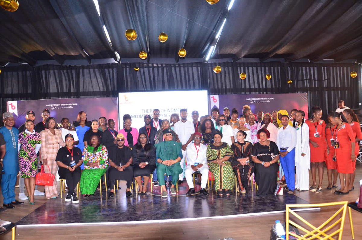 I was a panelist at the symposium organised in celebration of the International Peace Day with the theme: Role of Women as mediators in peace building and in reconciliation well organised by <a href="/onepercentint/">One Percent International Management Services</a> &amp; <a href="/Genderstrategy/">Gender Strategy Advancement International</a>.
Impactful event 🙌