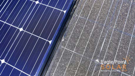 EaglePointSolar's tweet image. Cleaning solar panels of dust and dirt build up allows your system to perform at peak production levels.

If it is time to clean your panels, contact us:  bit.ly/3F08mRc 

#solarmaintenance #cleanpanels #solarservice #RenewableEnergy #SolarEnergy #SolarSupport