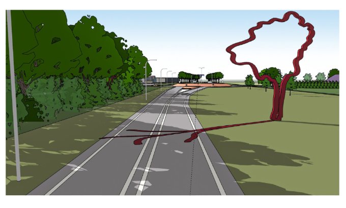 De uitvoering van de vormgeving langs de #N361, tussen Wad en Stad is gestart. Langs de rotondes Leens, Wehe-den-Hoorn en Mensingeweer komen objecten en kruidenrijke vlakken, geïnspireerd op het landschap, Groninger architectuur en de Kunstkring de Ploeg.
tinyurl.com/bds8fb23
