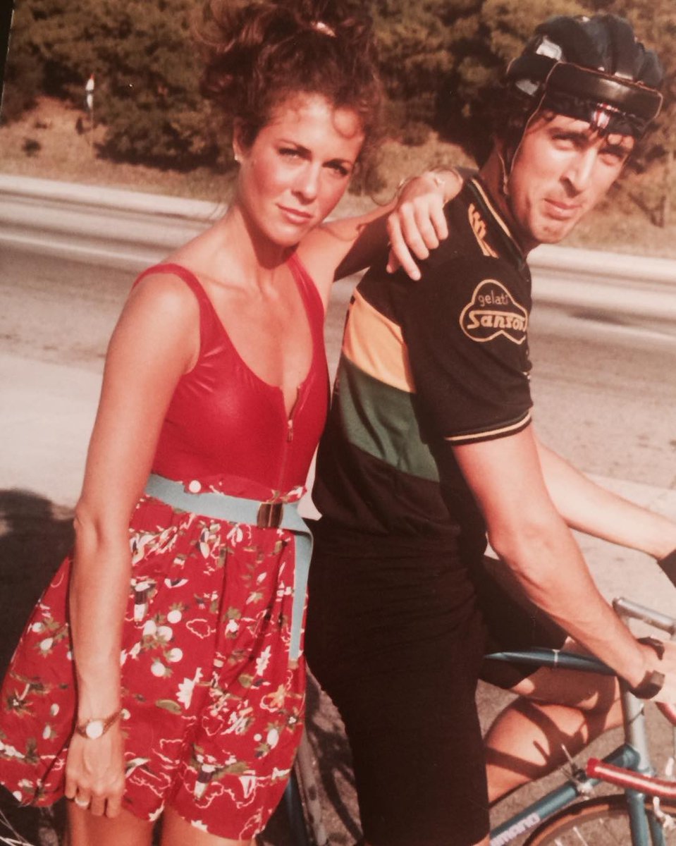 #TBT to my brother and I pulling up on the side of the road for a quick photoshoot in a typical LA fashion, as one did in the 80s….