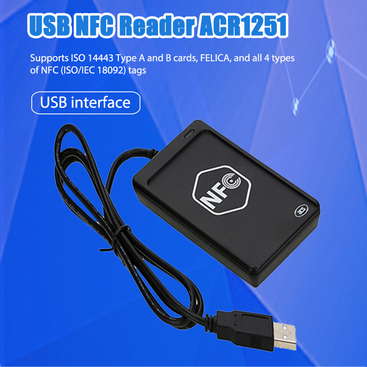 szhcct's tweet image. #HCCTG #ACR1251U

Are you tired of the hassle of traditional #CardReaders? Do you wish for a #Smarter, #Faster, and more #Versatile solution? Let's give it a look of our  ❤️ #USB Common Access #NFC Contactless #SmartCardReader ACR1251U❤️!