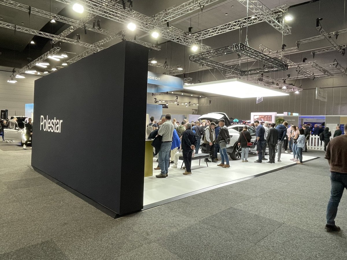 DamionSmy's tweet photo. At the Melbourne EV Show where there’s is surprising large crowd in attendance - great news, given the demise of motor shows in Australia more than a decade ago. #MEVS https://t.co/7FpKdTNDYf