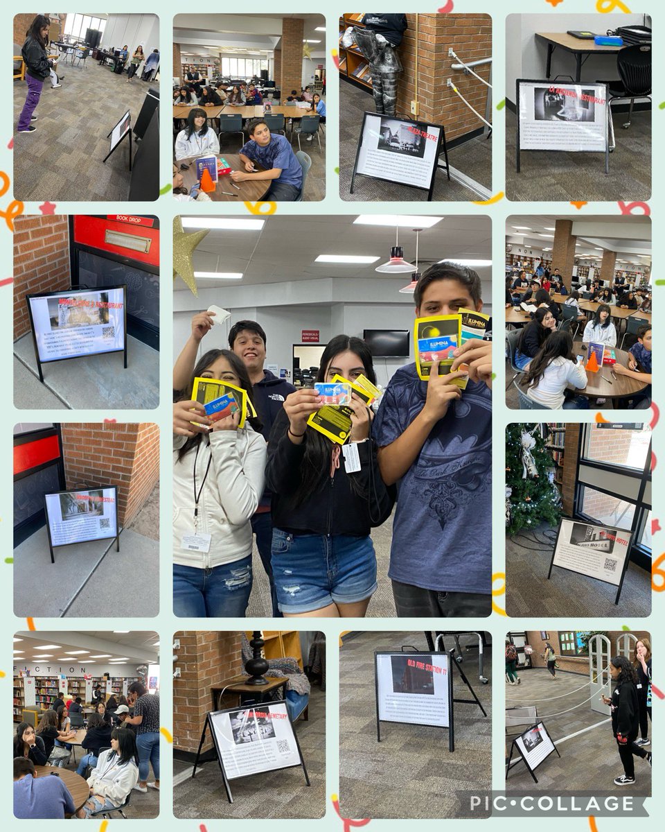 Hanks High School Library tweet media