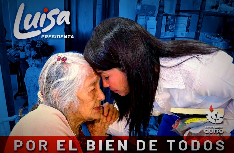 WagWagEC's tweet image. #LasMujeresAlPoder #PorElBienDeTodos #LuisaPresidenta @LuisaGonzalezEc @LuisaGonzalezPt