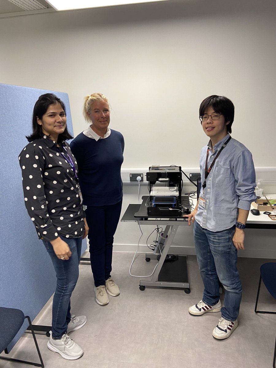 Mind broadening, deeply insightful discussion at demo meeting with @InkenB_Halma, @SHUBHIB98548331 and @HirayamaRyuji around cutting edge #acousticlevitation technology by @UCL_MSD Group. #innovation #digitalbusinesstransformation @uclcs @UCLEnterprise @UCL_Business