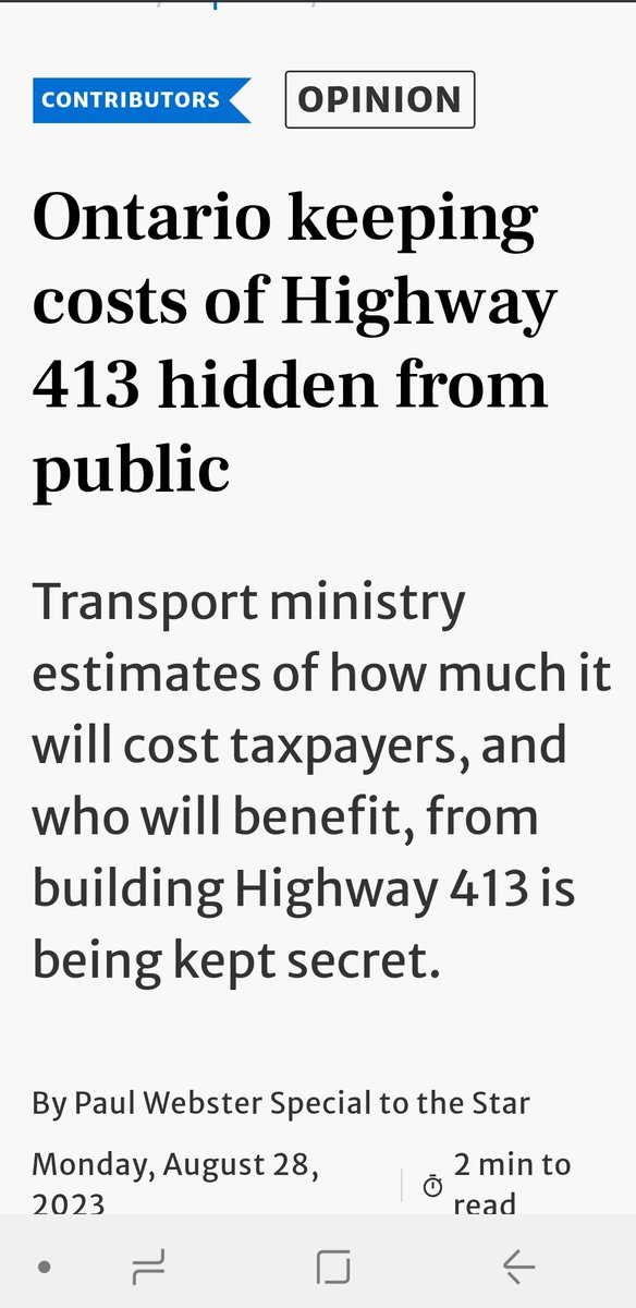 Freire1Pb's tweet photo. Why is Kinga Surma rejecting calls to release the 95 year Therme Spa lease agreement and buisness case for Ontario Place and why is Doug Ford and Caroline Mulroney keeping costs of #hwy413 hidden from the public. https://t.co/DbaQnjgDei