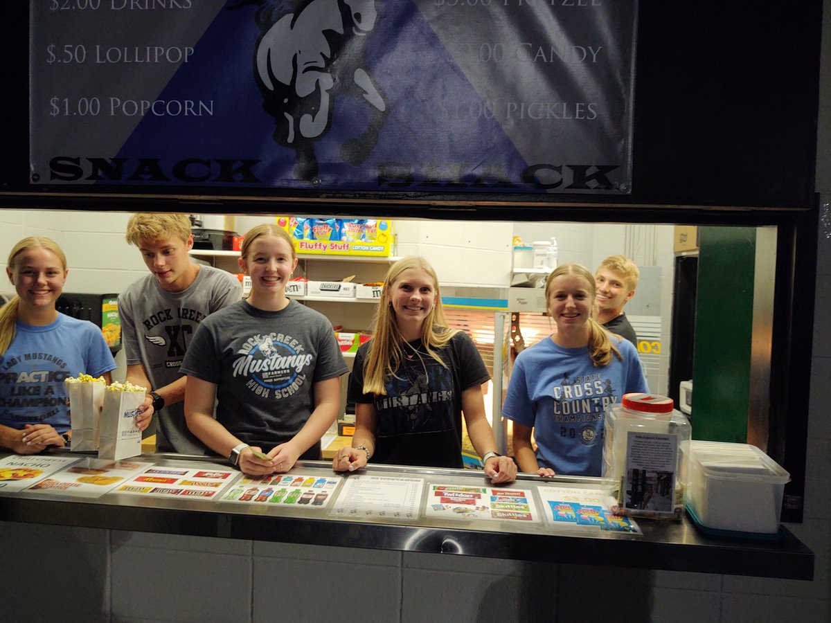 I didn't get pictures of all of them, but great concessions crew tonight!