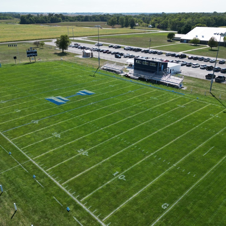 TriopiaCUSD27's tweet photo. Drone photos of Triopia's Campus and Athletic Facilities on September 8th, 2023 (courtesy of Coach Brockhouse) #triopia https://t.co/nKpnMBV1vv