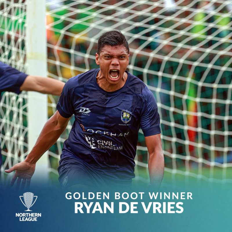 NZ_Football's tweet photo. With the #NZNationalLeague Championship set to start this weekend, take a look back at some of the regional phase's best performers. 

Here are the Golden Boot and MVP winners for the Northern, Central and Southern League 2023 🏆🏆🏆