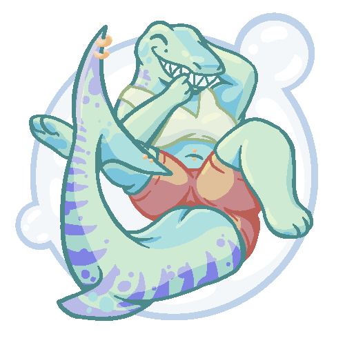 One last piece of my oc Montse just bein a silly gal