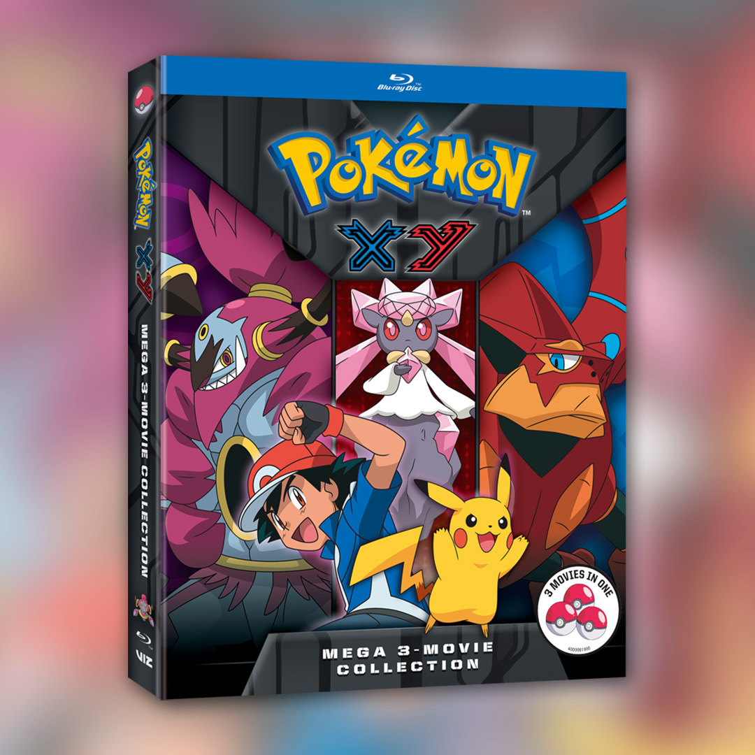 Pokémon XY Mega 3-Movie Collection (Box Set) [DVD]