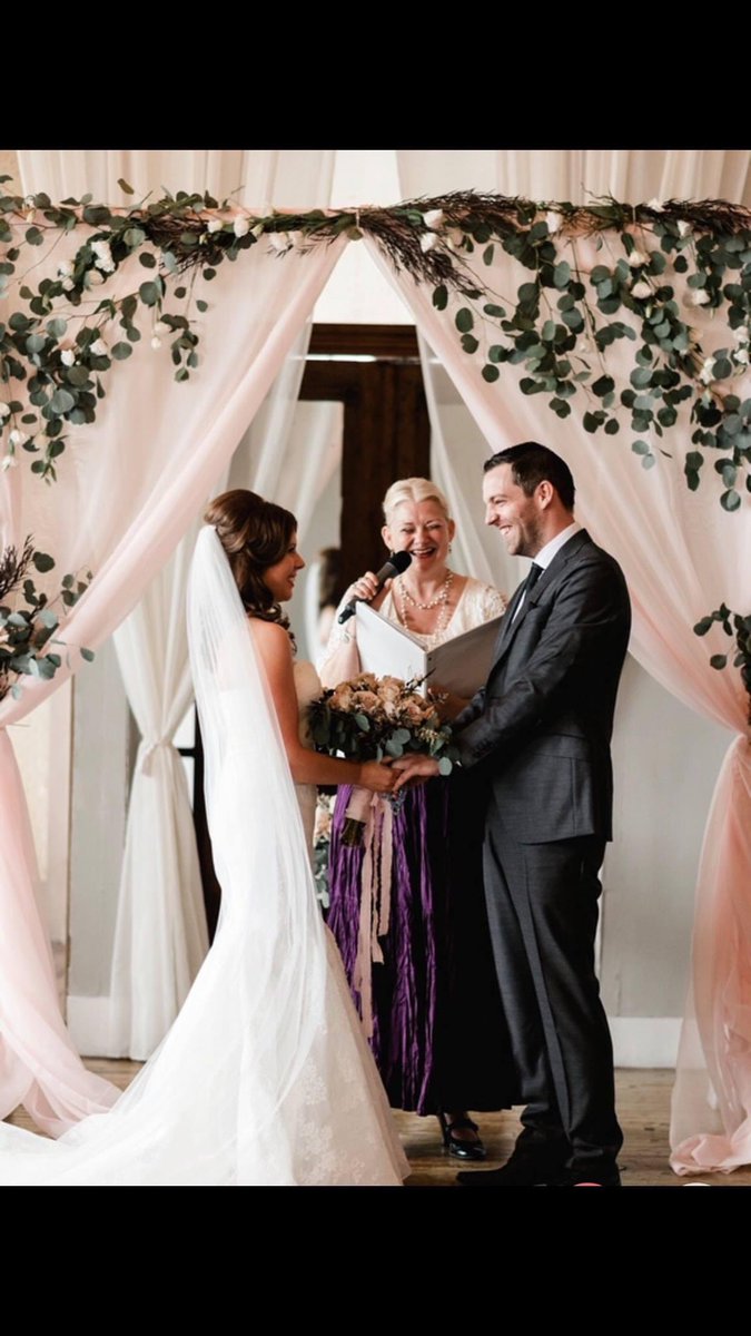 OTD 9/21/17: Happy Anniversary! 
🙏🏻❤️💍 #NYCWedding 🍃🌸#LICWedding #SeptemberBride☀️ #RevAnnieNYC <a href="/thelousphotogs/">The Lou's</a> 📷