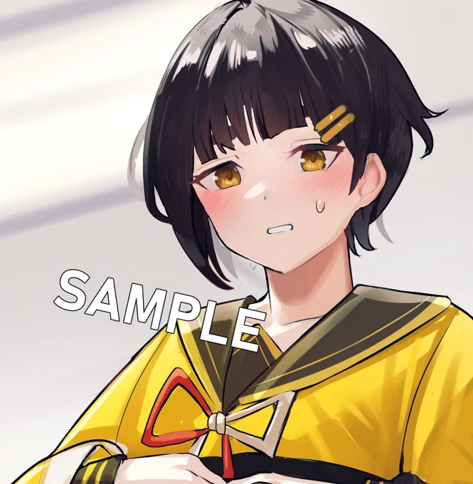 Skeb納品しましたぎりぎりになって申し訳ない!ありがとうございました!!これは切り取りサンプル 