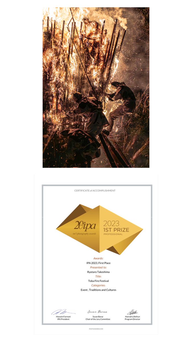 _take_taro_'s tweet photo. 【ご報告】
International Photography Awards2023 
・Professional Event/Traditions and Cultures部門にて��賞

・Nature-Sunrise / Sunset 1作品
・People -Wedding 2作品
がHonorable Nention(佳作)を受賞しました。

@iphoto_awards https://t.co/Na1PufnGXX