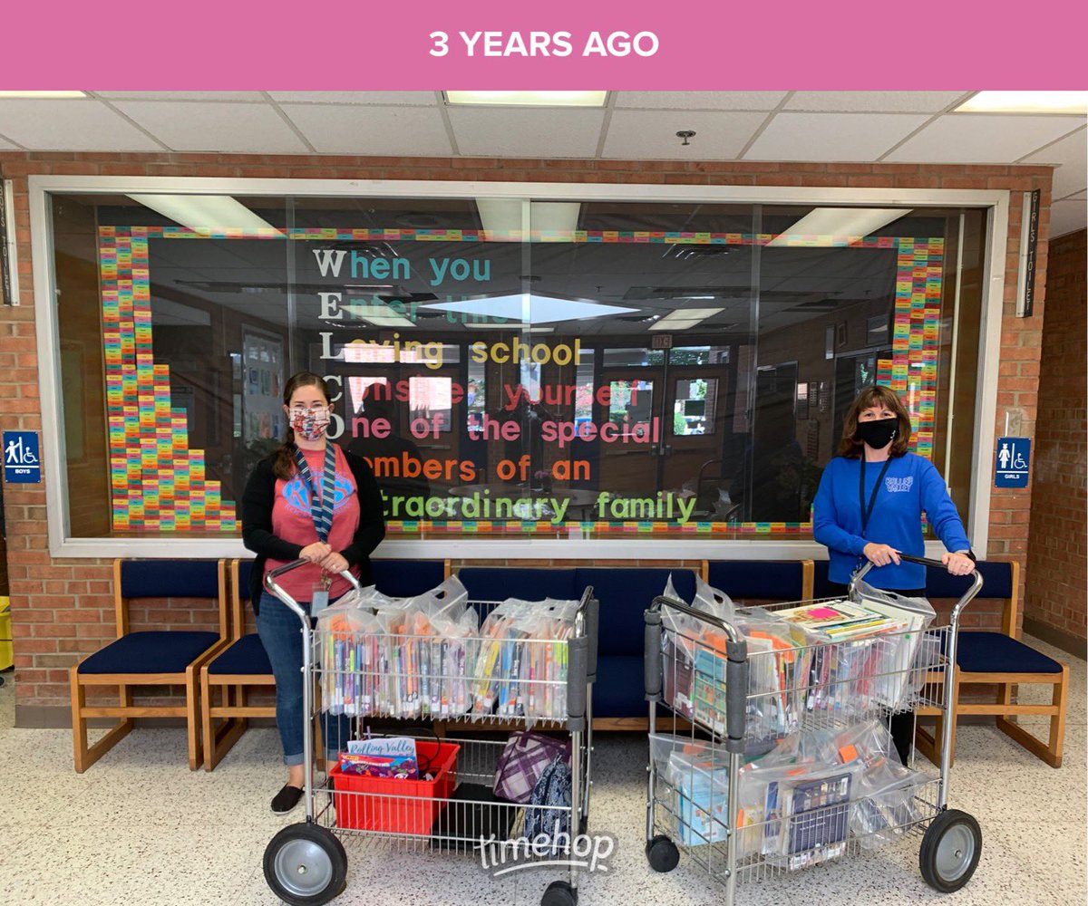 3 years ago was our first day of curbside checkout! Wow, it feels like a totally different lifetime.