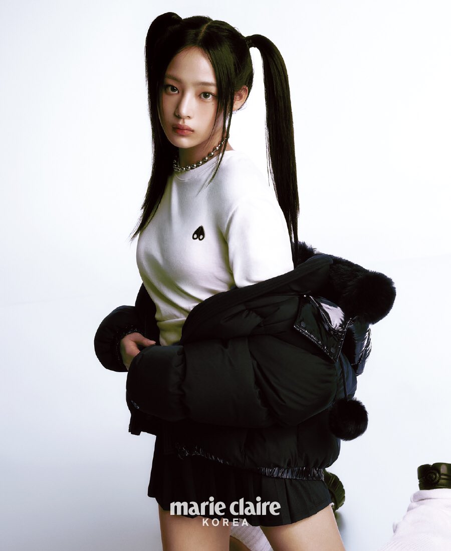 minjigallery's tweet image. #MINJI for Marie Claire Korea