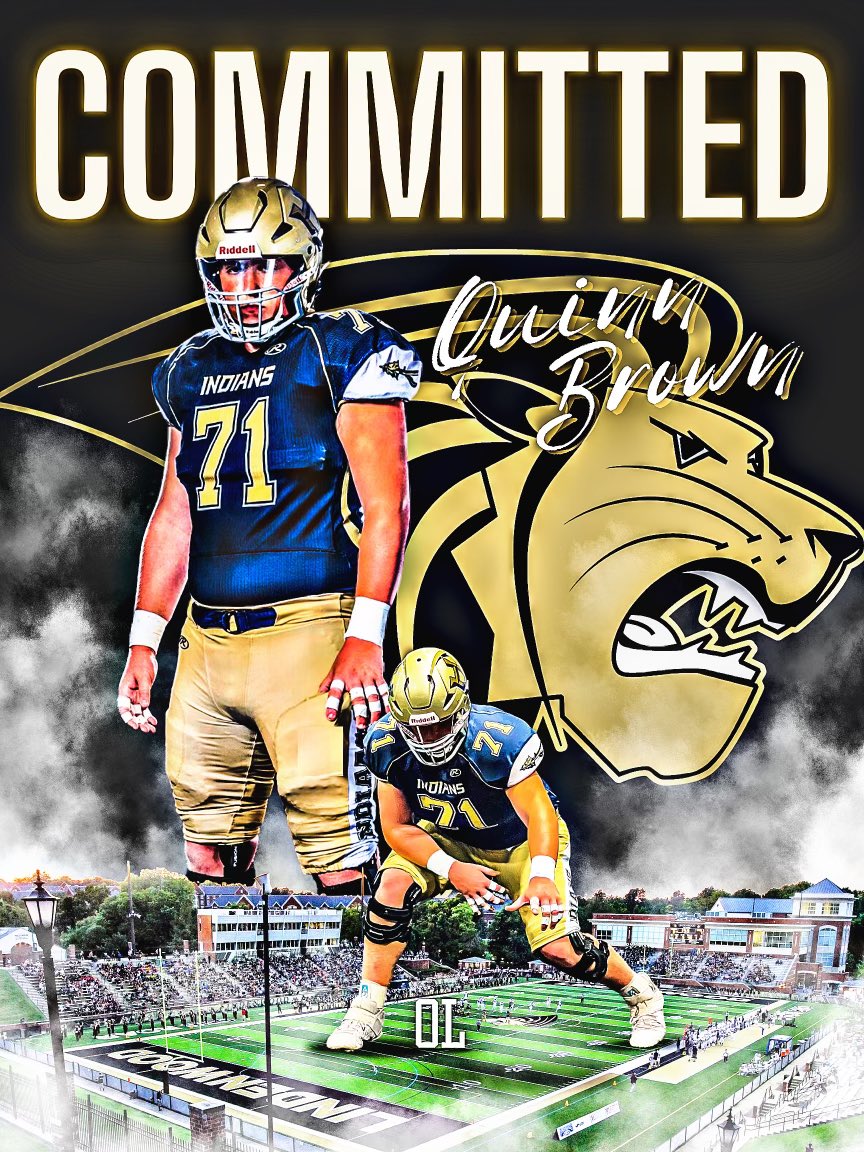 COMMITTED 🦁🦁 Lindenwood University @LindenwoodFB @stugfb @BallCoachDenver @Baldwin_CoachBB @CoachAntJones36 @Rivals_Clint @MohrRecruiting @JPRockMO @NateLatsch @AllenTrieu @Lindenwood_OC @HoltFB @NationHolt @NCAA_FCS @PrepRedzoneMO @On3Recruits @247Sports @STLhssports