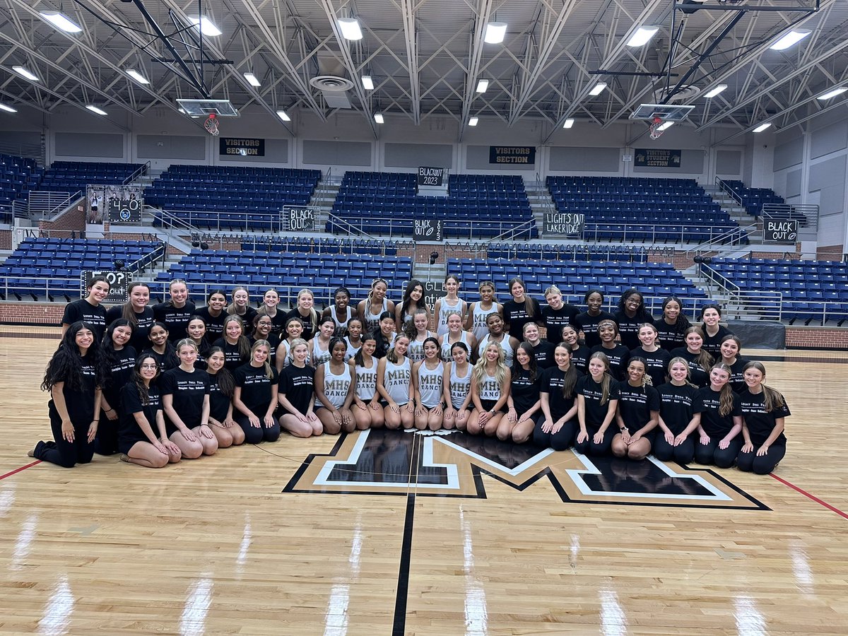 MISD_FineArts's tweet photo. The LHS Silver Spurs and MHS Gold Dusters learning their choreography for their upcoming trip to open for the Rockettes. They’re being taught by former Rockette, Summyr Whaley https://t.co/VcSd8I7Dd7