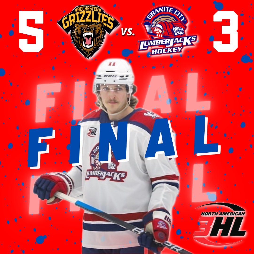 Final 

5-3 🐻

🚨
Alderson
Woods
H. Johnson

SOG: 35-21 🪓

Next Game: 9/22 vs. Willmar (Home)