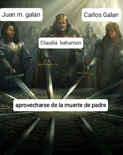 Claudia bahamon y los galán algo que los une