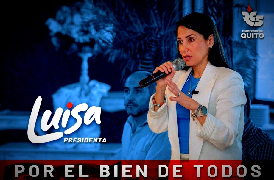 WagWagEC's tweet image. #LasMujeresAlPoder #PorElBienDeTodos #LuisaPresidenta @LuisaGonzalezEc @LuisaGonzalezPt @AndresArauzVP
