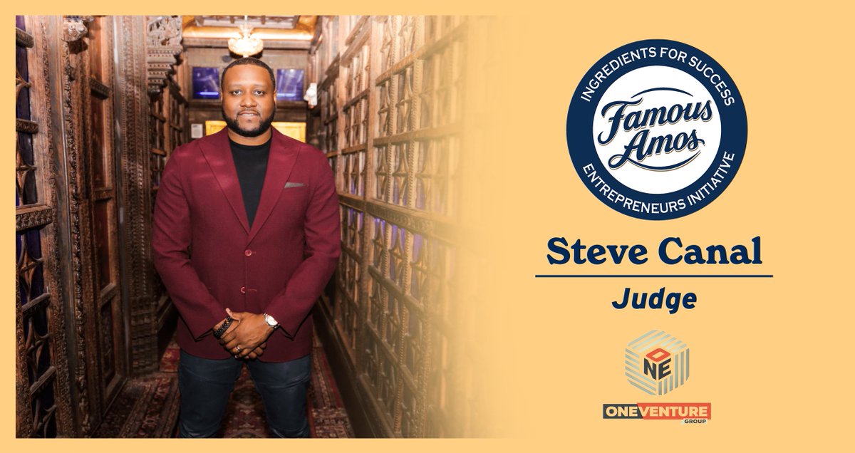 Meet Steve Canal, a serial entrepreneur who has co-founded numerous ventures including Flourysh, ONE Venture group, and Saint Miles. He’s also been a judge of the #IngredientsForSuccess initiative since 2021, which is why we were excited to have him back to judge again for 2023.