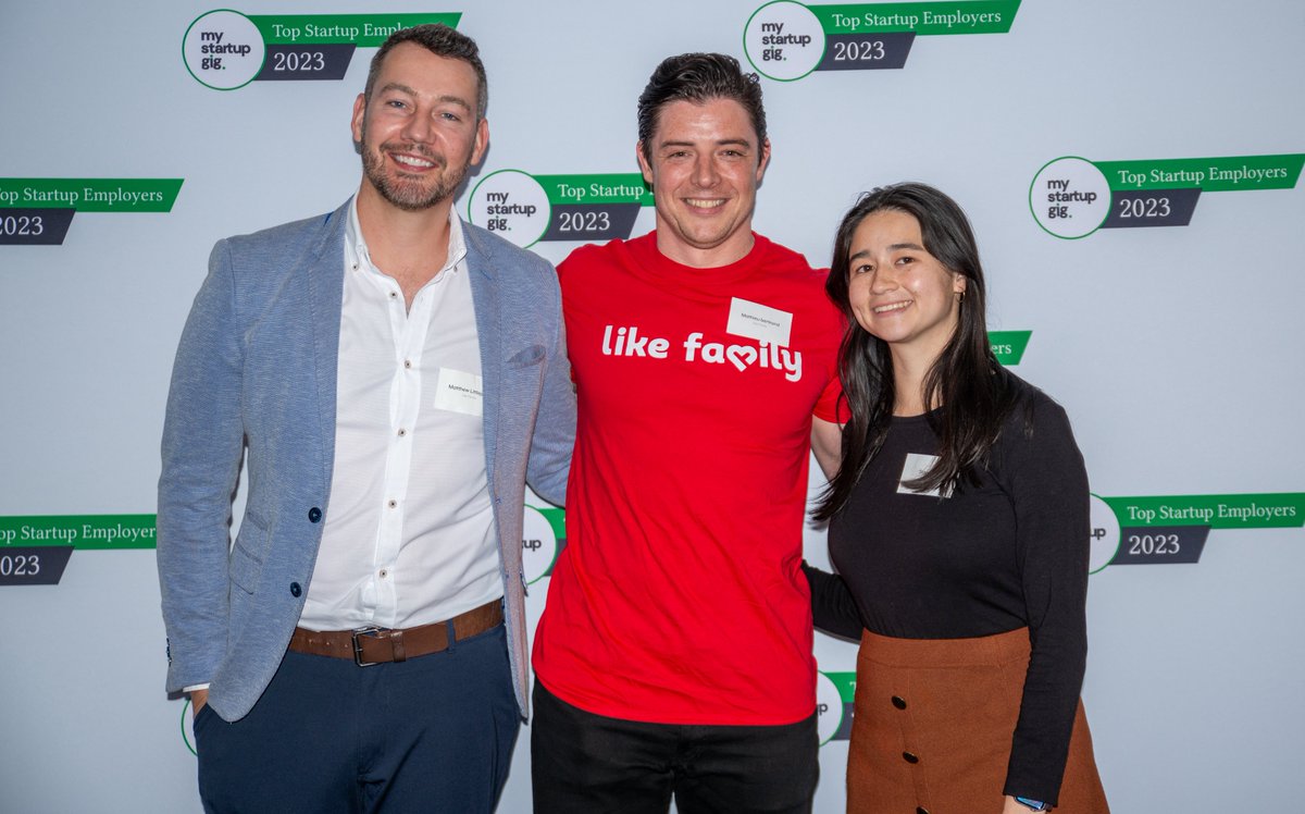 We're thrilled to share that Like Family has ranked 5th at the Top Startup Employers Awards 2023 (for 21-40 employees)! 🌟

Every person at Like Family plays a role in shaping our amazing culture — we couldn't have done it without you!