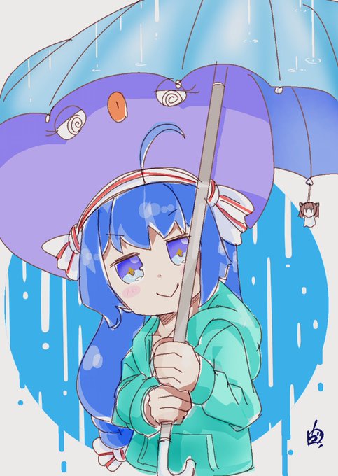 「雨 てるてる坊主」のTwitter画像/イラスト(新着)