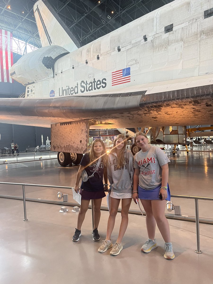 HB8DCTRIP's tweet photo. “Hanging out” at the National Air and Space Museum. We loved the scavenger hunt extra credit opportunity from Ms. Smith. We know these Blazers will take flight and do amazing things in their future. We hope this trip is inspiring them! ✈️🚀🚁 https://t.co/dTIZ5NODcP