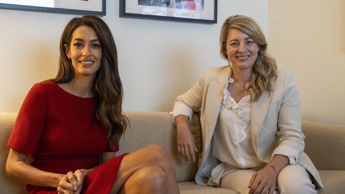 Thank you Amal Clooney for your leadership. We met today to discuss the Canada-led Arbitrary Detention Initiative, how we can increase accountability through the ICJ and ICC, and protecting media freedom and the rights of journalists.